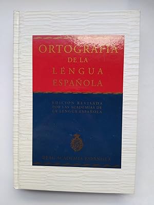 Imagen del vendedor de Ortografía de la lengua española. a la venta por TraperíaDeKlaus