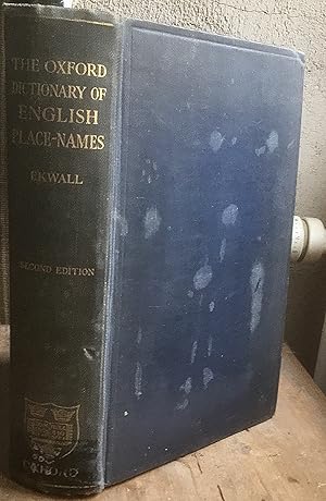 Seller image for The Concise Oxford Dictionary of English Place-names for sale by The Glass Key