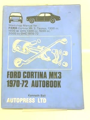 Seller image for Ford Cortina Mark 3 1970-72 Autobook for sale by World of Rare Books