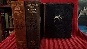 Johann Wolfgang Goethe - Obras Completas, Vol. 1 + Vol. 2 + Vol. 3