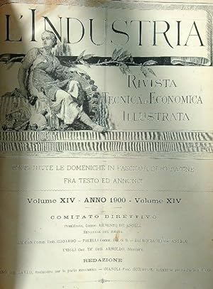 L'industria. Rivista Tecnica ed Economica Illustrata. Volume XIV - Anno 1900