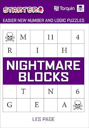 Seller image for Nightmare Blocks: The Starter Book (New Number and Logic Puzzles) by Page, Les [Paperback ] for sale by booksXpress