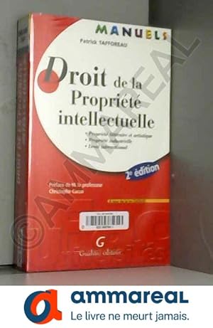 Image du vendeur pour Droit de la proprit intellectuelle mis en vente par Ammareal