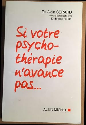 Si votre psychothérapie n'avance pas