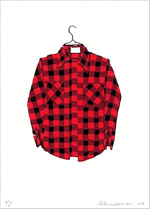 [Untitled, Red and Black Plaid Shirt]