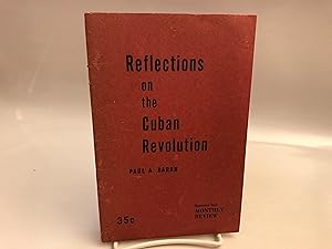Image du vendeur pour Reflections On Cuban Revolution mis en vente par Needham Book Finders