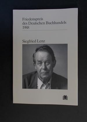 Bild des Verkufers fr Ansprache aus Anla der Verleihung des Friedenspreis des Deutschen Buchhandels 1988 zum Verkauf von Antiquariat Strter