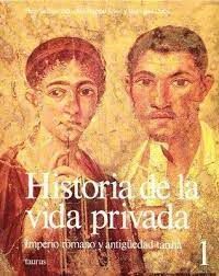 Imagen del vendedor de HISTORIA DE LA VIDA PRIVADA I: DEL IMPERIO ROMANO AL AO MIL a la venta por Antrtica