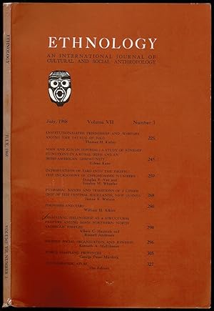 Imagen del vendedor de Co-Affinal Siblingship as a Structural Feature among some Northern North American Peoples in Ethnology Volume VII, Number 3 a la venta por The Book Collector, Inc. ABAA, ILAB