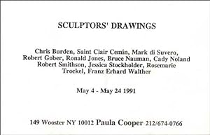 Immagine del venditore per Sculptors' Drawings venduto da Specific Object / David Platzker