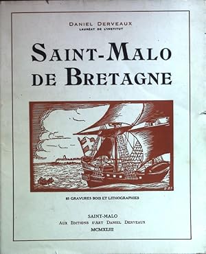 Imagen del vendedor de Saint-Malo de Bretagne. a la venta por books4less (Versandantiquariat Petra Gros GmbH & Co. KG)