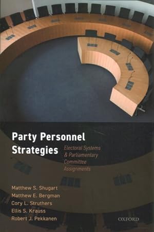 Imagen del vendedor de Party Personnel Strategies : Electoral Systems and Parliamentary Committee Assignments a la venta por GreatBookPricesUK