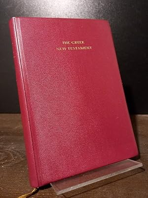 Seller image for The Greek New Testament. Edited by Kurt Aland, Matthew Black, Bruce M. Metzger & Allen Wikgren. for sale by Antiquariat Kretzer