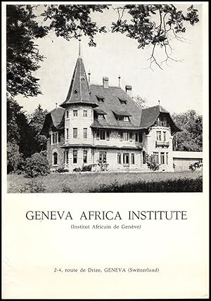 Geneva Africa Institute (Institut Africain de Geneve)