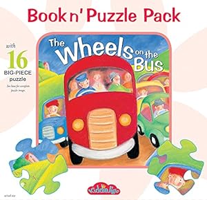 Seller image for The Wheels on the Bus Book n' Puzzle Pack (KiddieJigs) [Board book ] for sale by booksXpress