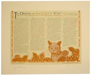The Origin of Jim Chee's "Cat" (Signed Broadside)