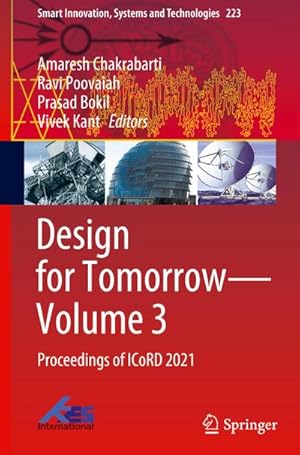 Bild des Verkufers fr Design for TomorrowVolume 3 : Proceedings of ICoRD 2021 zum Verkauf von AHA-BUCH GmbH