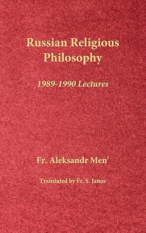 Seller image for Russian Religious Philosophy: 1989-1990 Lectures for sale by moluna