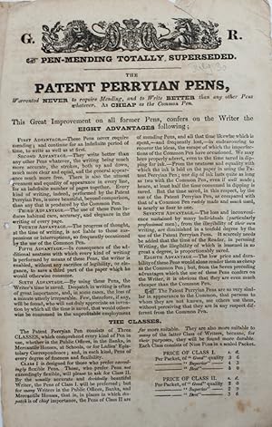 The Patent Perryian Pens.