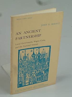 Seller image for An Ancient Partnership. for sale by Antiquariat Dorner