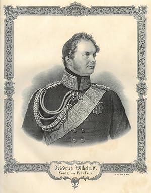 FRIEDRICH WILHELM IV., König von Preußen (1795 - 1861) und ELISABETH LUDOVIKA, Königin von Preuße...