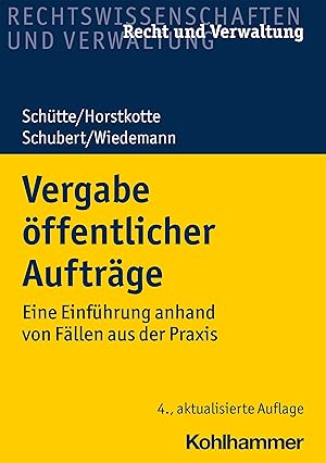 Seller image for Vergabe oeffentlicher Auftraege for sale by moluna