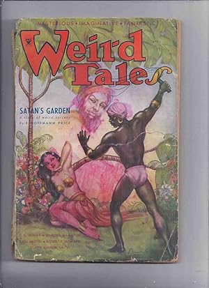 Seller image for Weird Tales Magazine ( Pulp ) / Volume 23 ( xxiii ) # 4, April 1934 ( Death of Malygris; Shadows in the Moonlight; Black Thirst; In Mayan Splendor, etc) for sale by Leonard Shoup