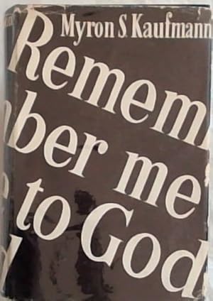 Bild des Verkufers fr Remember Me To God zum Verkauf von Chapter 1