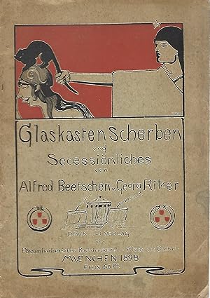 Seller image for Glaskasten Scherben und Secessinliches. for sale by Versandantiquariat Alraune
