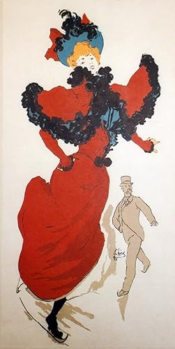 "PALAIS DE GLACE CHAMPS-ÉLYSÉES" Affiche originale entoilée / Litho avant-la-lettre par Jules CHE...