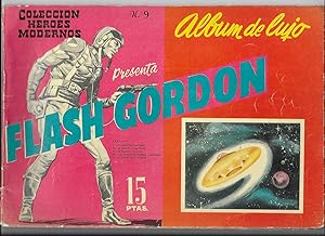 Flash Gordon. Col. Héroes Modernos. Album de Lujo. Nº 9 Editorial Dolar