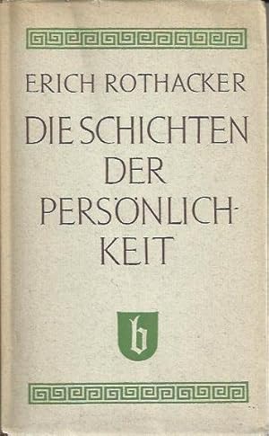 Seller image for Die Schichten der Persnlichkeit : 5. Auflage for sale by bcher-stapel