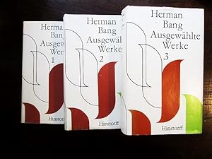 Seller image for Ausgewählte Werke in drei Bänden (3 Bände komplett) for sale by Rudi Euchler Buchhandlung & Antiquariat