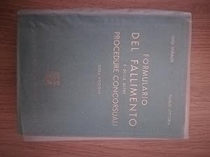 Seller image for Formulario del fallimento e delle altre procedure concorsuali for sale by librisaggi