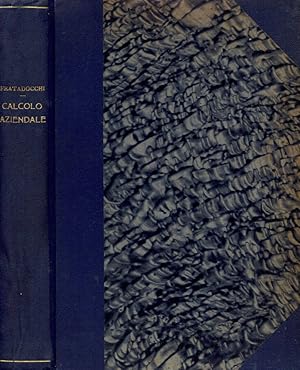 Bild des Verkufers fr Corso di Calcolo Aziendale. Anno Accademico 1951 - 52 zum Verkauf von Biblioteca di Babele