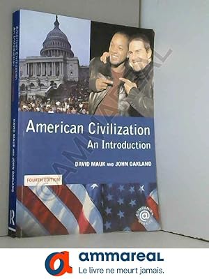 Image du vendeur pour American Civilization: An Introduction mis en vente par Ammareal