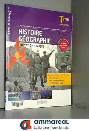 Image du vendeur pour Histoire Gographie ducation civique Terminale Bac Pro - Livre lve - Ed.2014 mis en vente par Ammareal