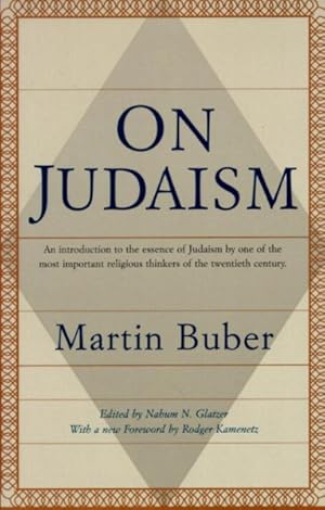 Seller image for On Judaism for sale by GreatBookPrices