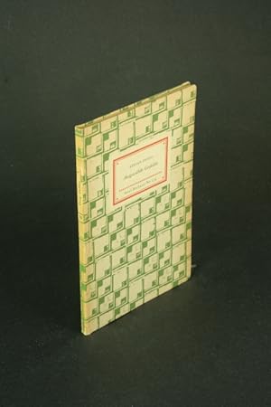 Seller image for Ausgewhlte Gedichte. for sale by Steven Wolfe Books