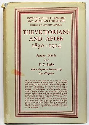 Image du vendeur pour THE VICTORIANS AND AFTER 1830-1914 (INTRODUCTIONS TO ENGLISH AND AMERICAN LITERATURE VOLUME IV) mis en vente par Rose City Books