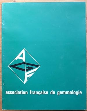 Association française de gemmologie - Bulletin d'information N°25, décembre 1970