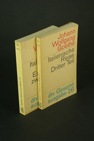 Immagine del venditore per Italienische Reise: erster und zweiter Teil / dritter Teil. Mit einem Nachwort von Harald Keller venduto da Steven Wolfe Books