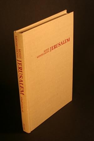 Image du vendeur pour Jerusalem, and other Jewish writings. Translated and edited by Alfred Jospe mis en vente par Steven Wolfe Books