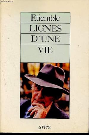 Immagine del venditore per Lignes d une vie- naissance a la litterature ou le meurtre du pere venduto da Le-Livre