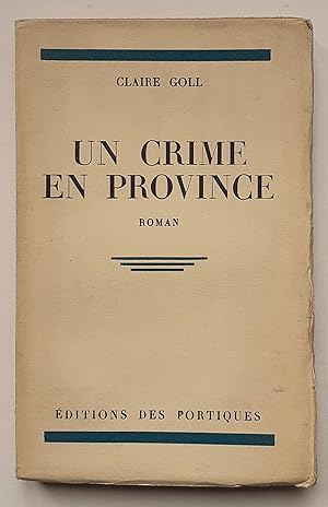 UN CRIME EN PROVINCE