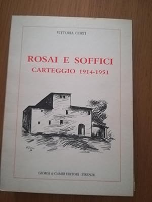 Immagine del venditore per Rosai e Soffici Carteggio 1914 - 1951 venduto da librisaggi