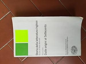 Storia della letteratura inglese vol.1: Dalle origini al Settecento