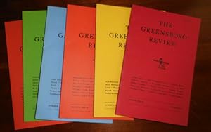 Seller image for The Greensboro Review #35, 36, 37, 38, 40, 41 (Six Issues) for sale by Derringer Books, Member ABAA