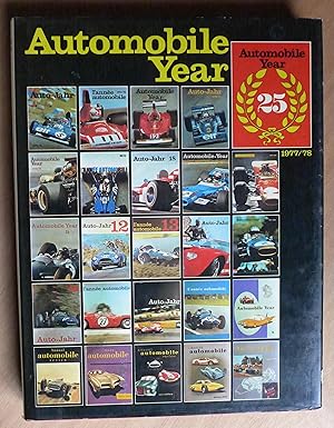 Seller image for Automobile Year 25 1977 / 1978 (English edition) for sale by Richard Sharp