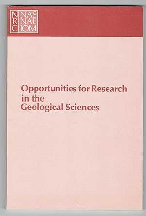 Opportunities for Research in the Geological Sciences